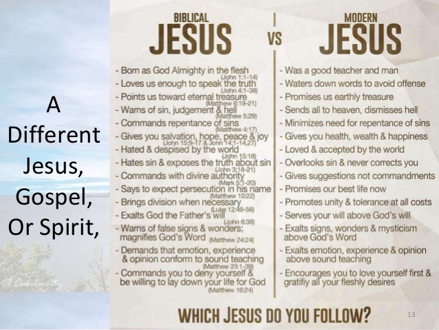 different jesus
